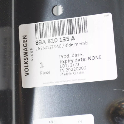 NEW AUDI Q3 F3 SPORTBACK SIDE PANEL LEFT MEMBER 83A810135A