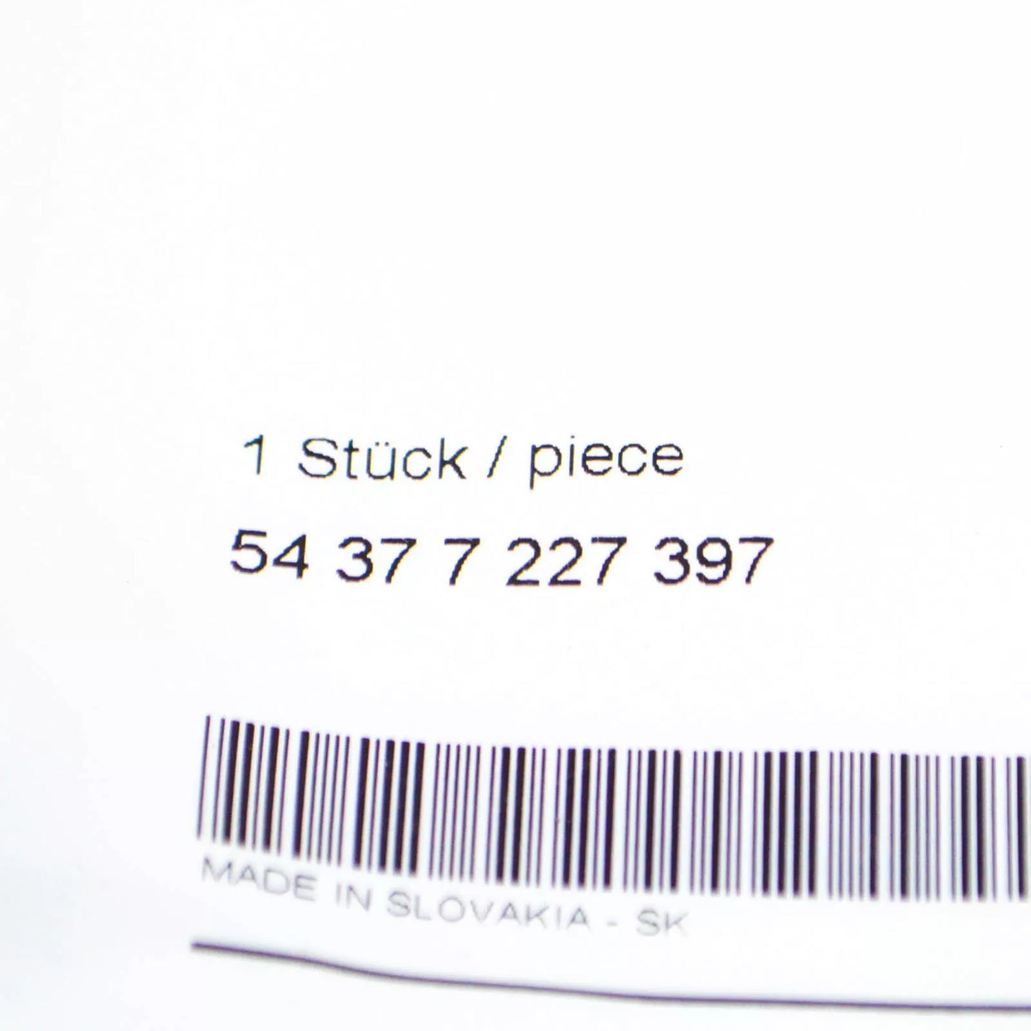 NEW BMW Z4 ROADSTER E89 ROOF SHELL LEFT MICROSWITCH 54377227397 ORIGINAL