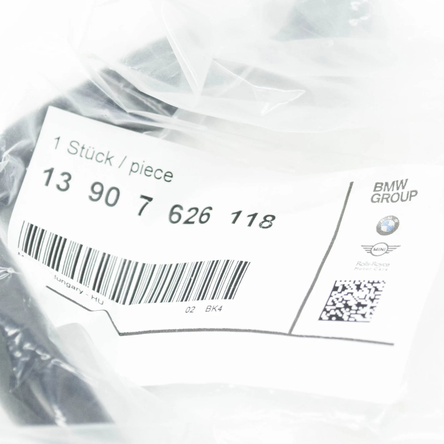 NEW BMW 2 GRAN TOURER F46 FUEL TANK BREATHER LINE 13907626118 7626118 ORIGINAL