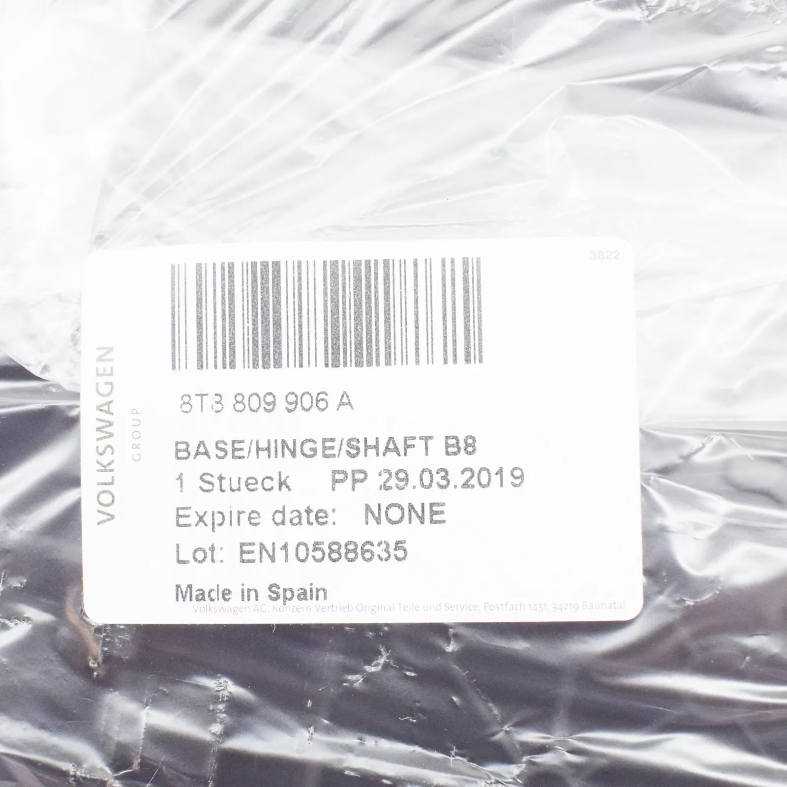 NEW AUDI A5 8T3 FUEL TANK FLAP 8T8809906A