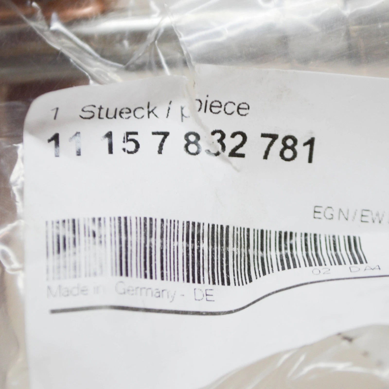 NEW BMW 3 E46 ENGINE CRANKCASE BREATHER HOSE 11157832781 7832781 ORIGINAL