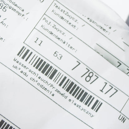 NEW BMW 3 E46 COOLING SYSTEM WATER HOSE 11537787177 7787177 ORIGINAL