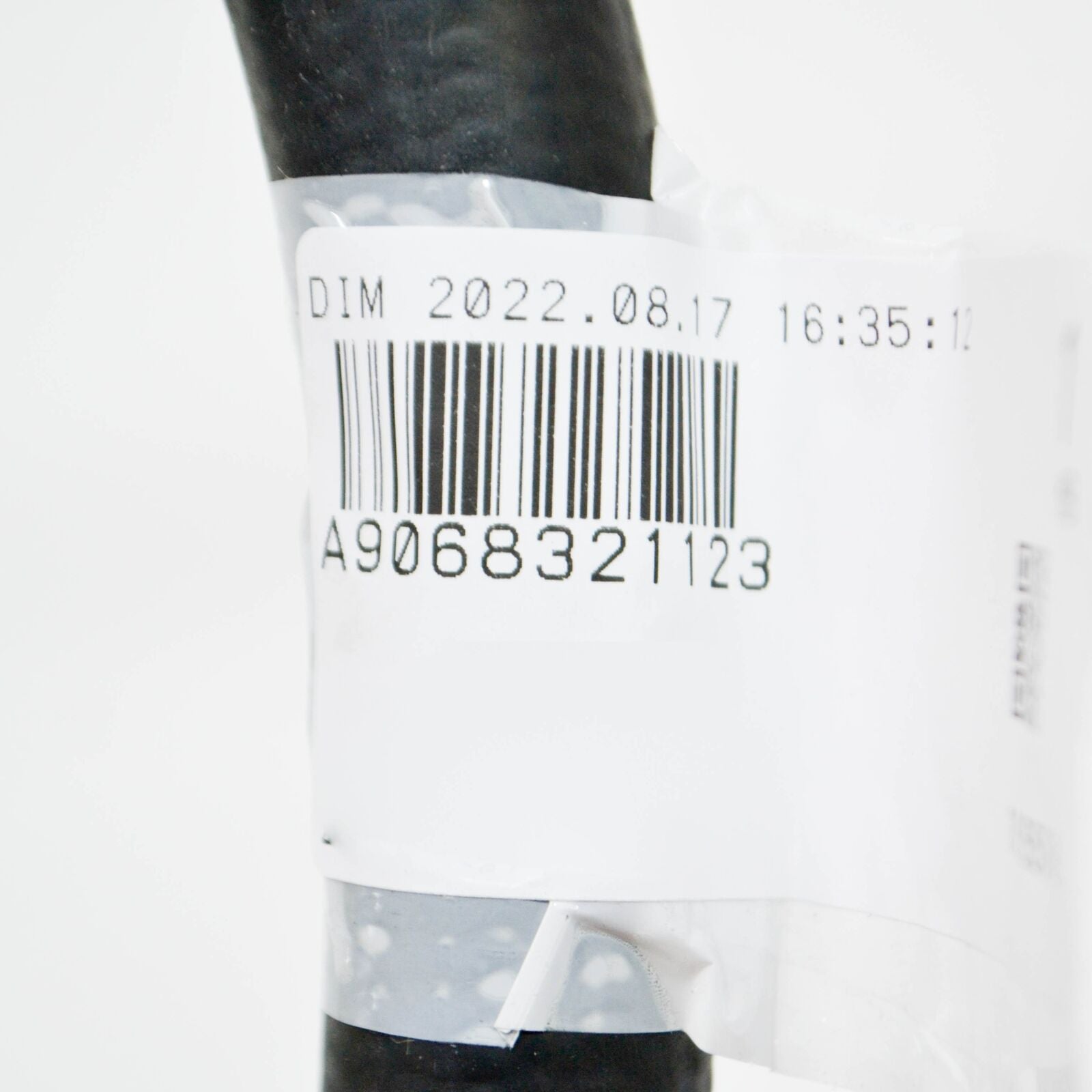 NEW MB SPRINTER W906 FEED LINE TO ENGINE WATER PUMP HOSE A9068321123 ORIGINAL