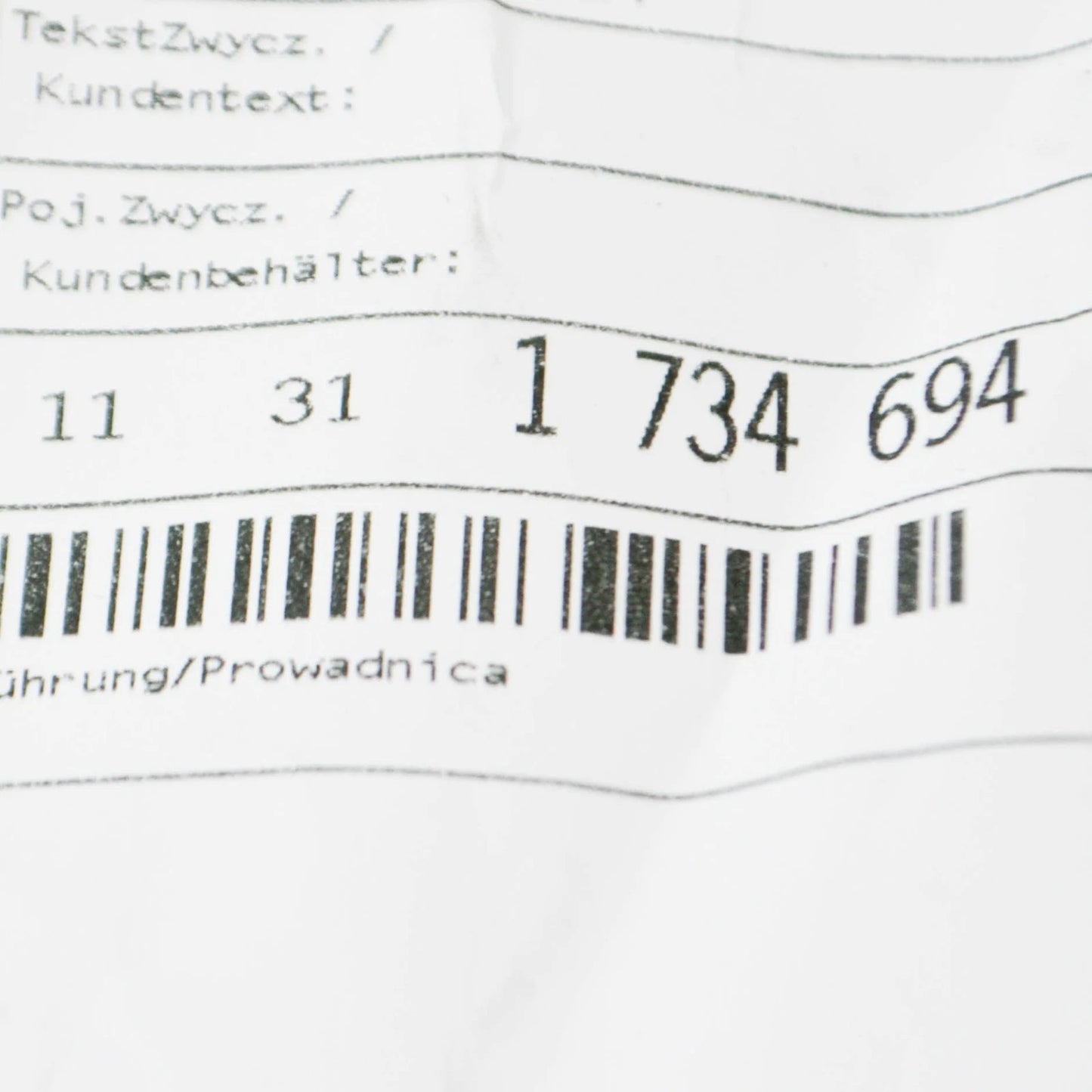 NEW BMW Z3 E36 TIMING CHAIN GUIDE RAIL 11311734694 1734694 ORIGINAL