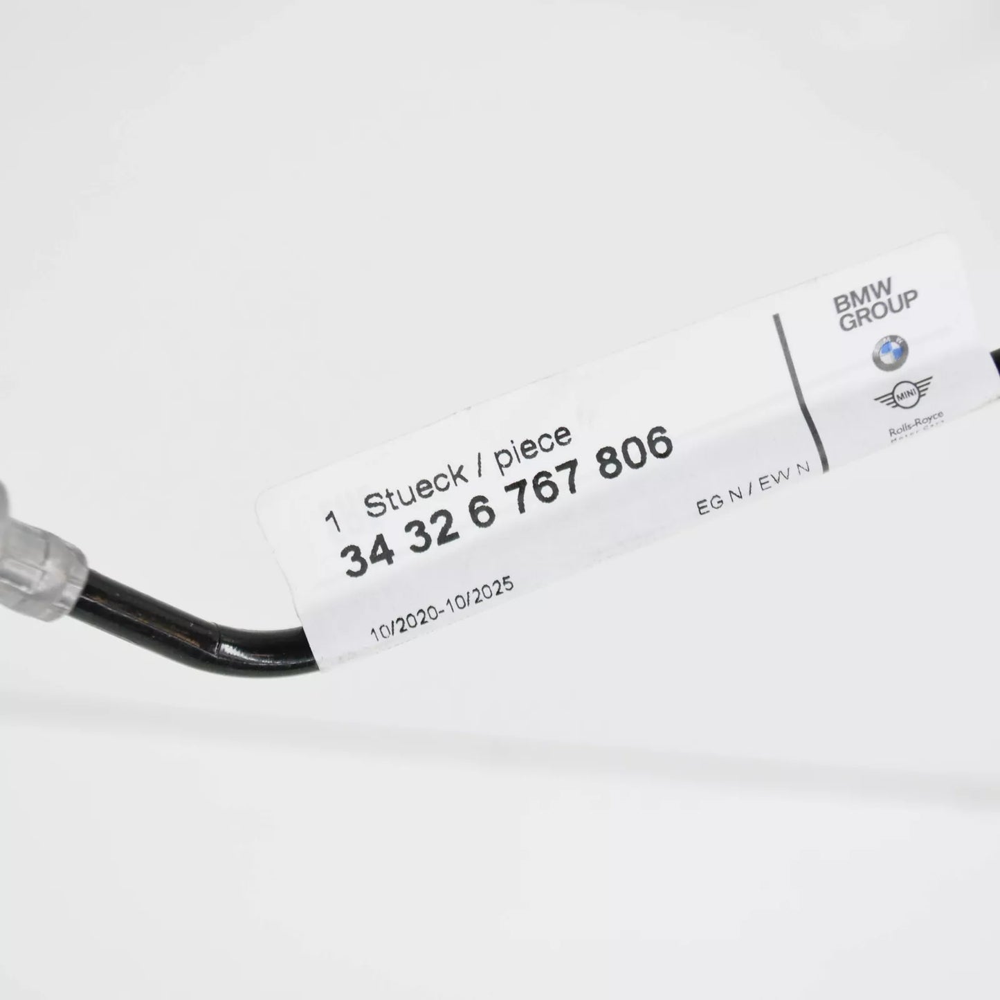 NEW BMW 5 E60 REAR BRAKE PIPELINE W/PRESSURE HOSE 6767806 34326767806 ORIGINAL