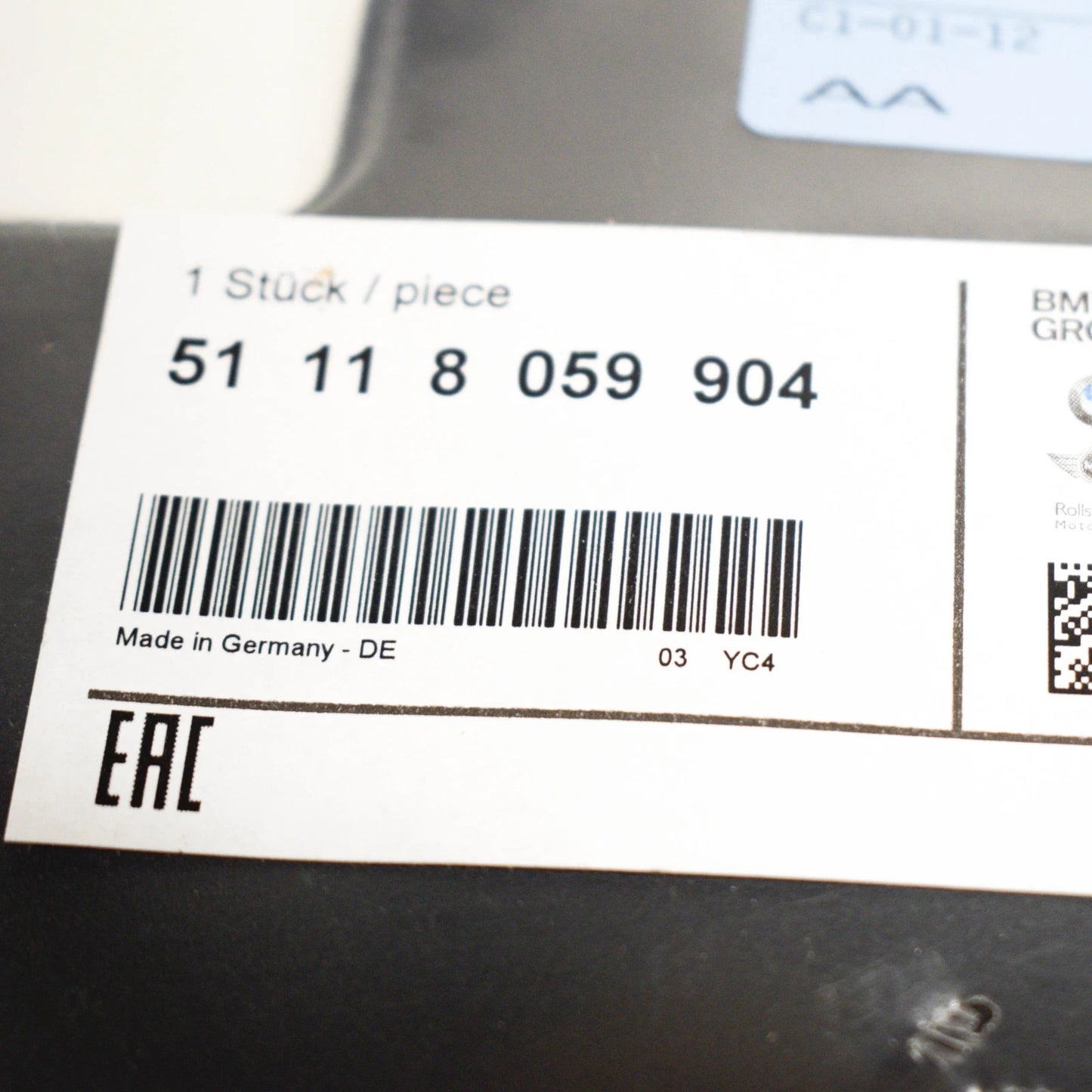 NEW BMW X1 F48 FRONT M SPORT BUMPER RIGHT COVER 51118059904 8059904 2015