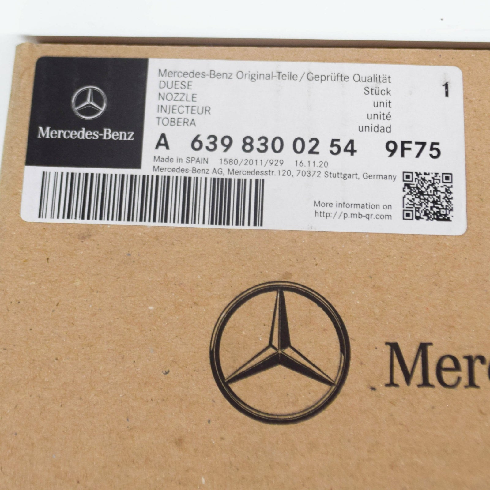 NEW MB VITO W639 DASHBOARD RIGHT OUTSIDE LATERAL NOZZLE A63983002549F75 ORIGINAL