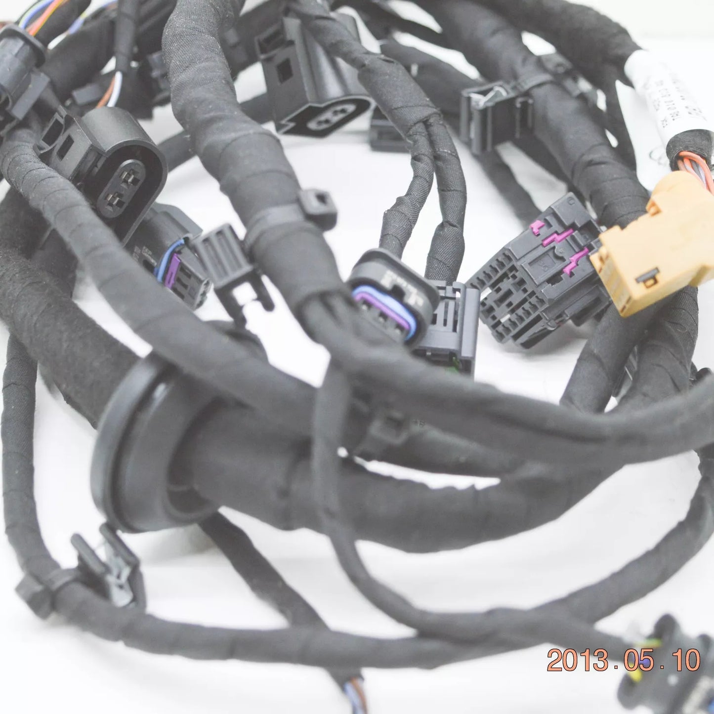NEW AUDI Q7 4M REAR BUMPER PARKING AID WIRING HARNESS 4M0971104AK ORIGINAL