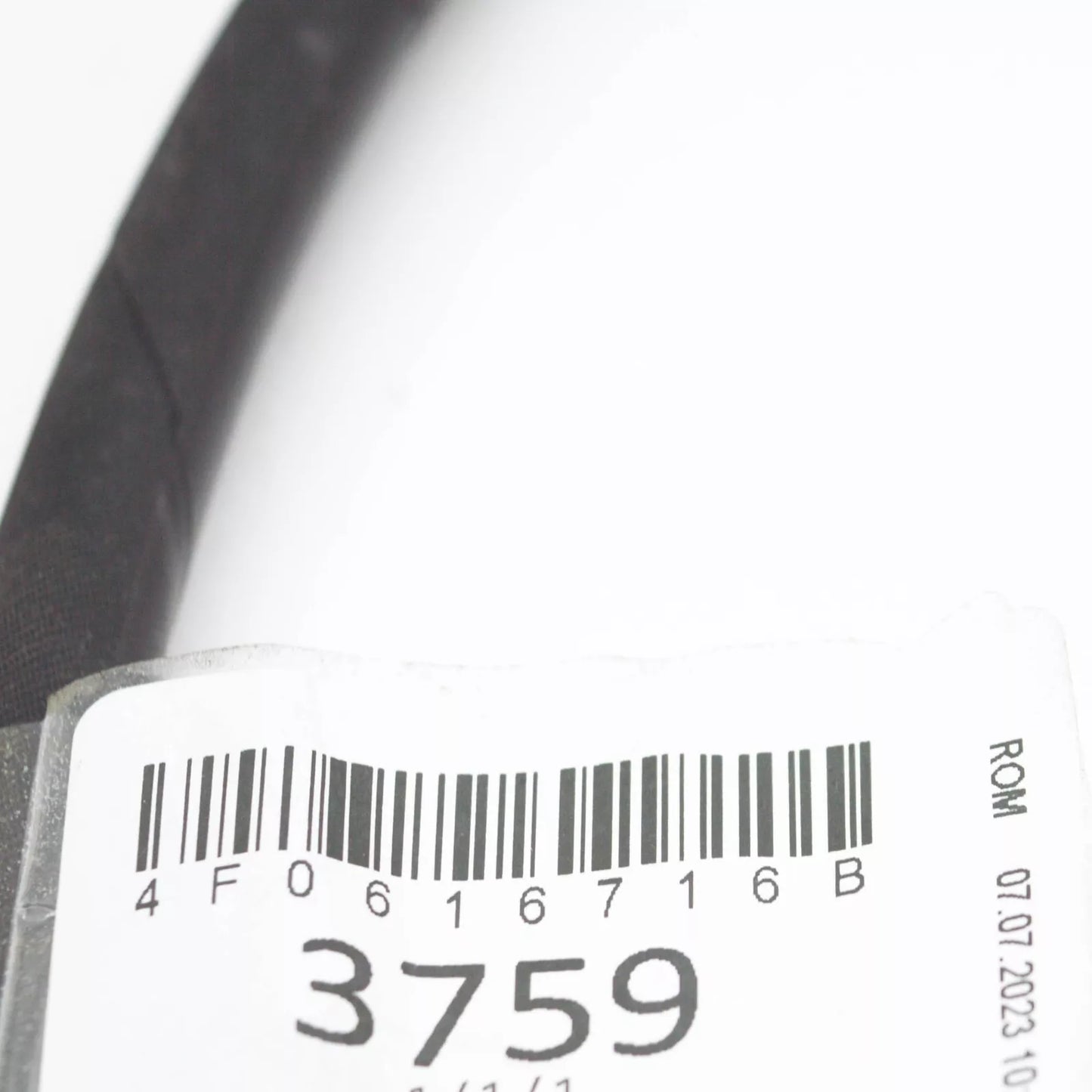 NEW AUDI A4 AVANT B8 REAR RIGHT BRAKE HOSE 4F0616716B ORIGINAL