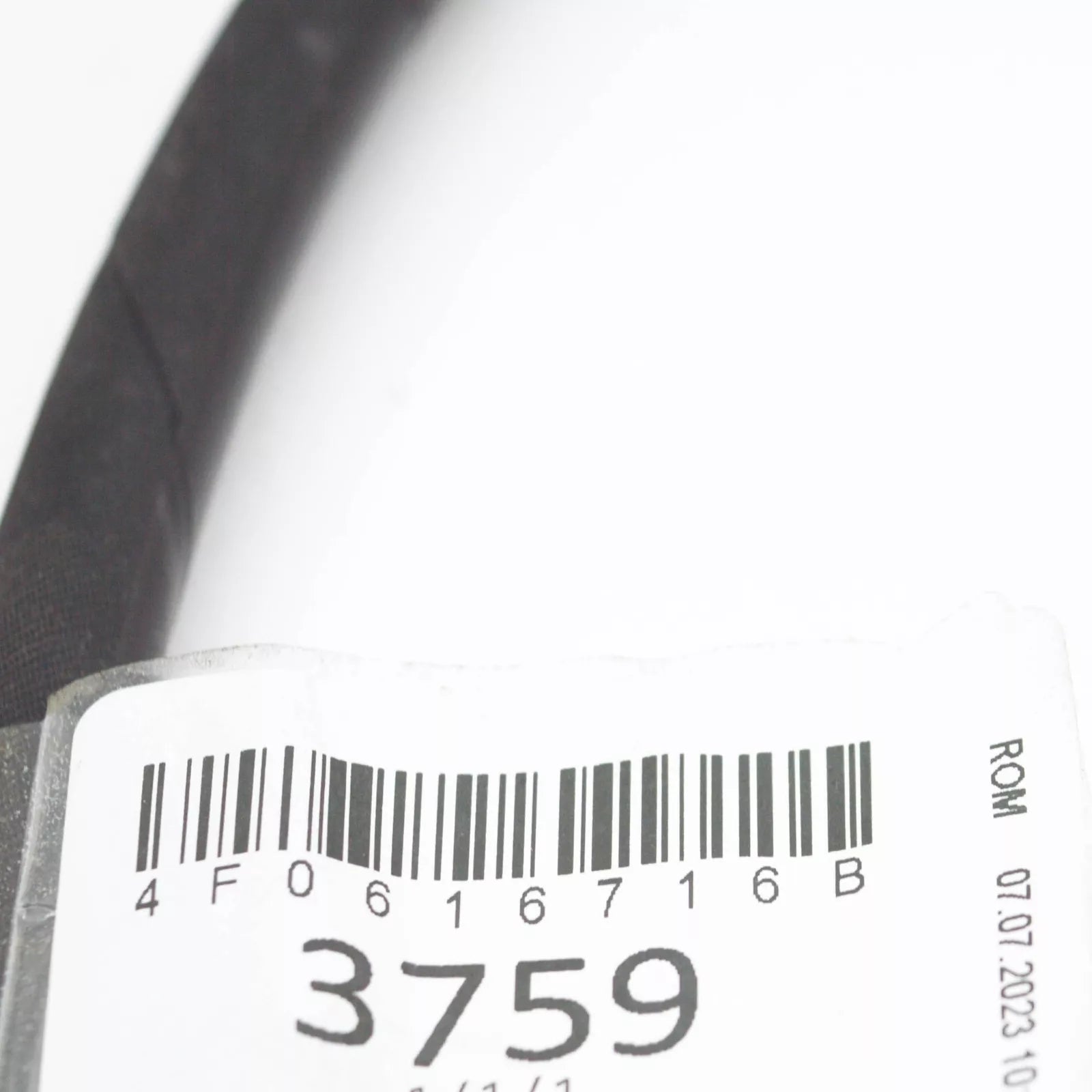 NEW AUDI A4 AVANT B8 REAR RIGHT BRAKE HOSE 4F0616716B ORIGINAL