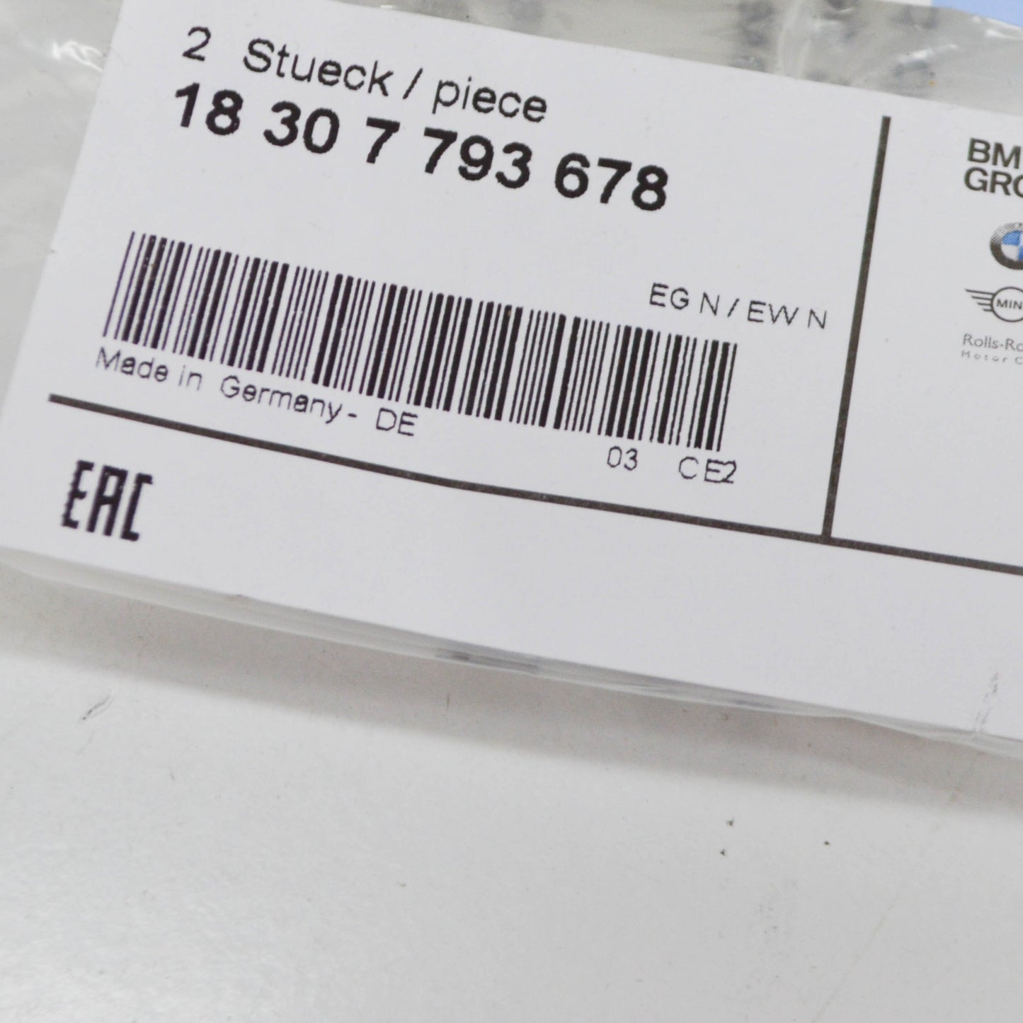 new bmw x5 e70 exhaust pipe gasket ring 18307793678 7793678 original