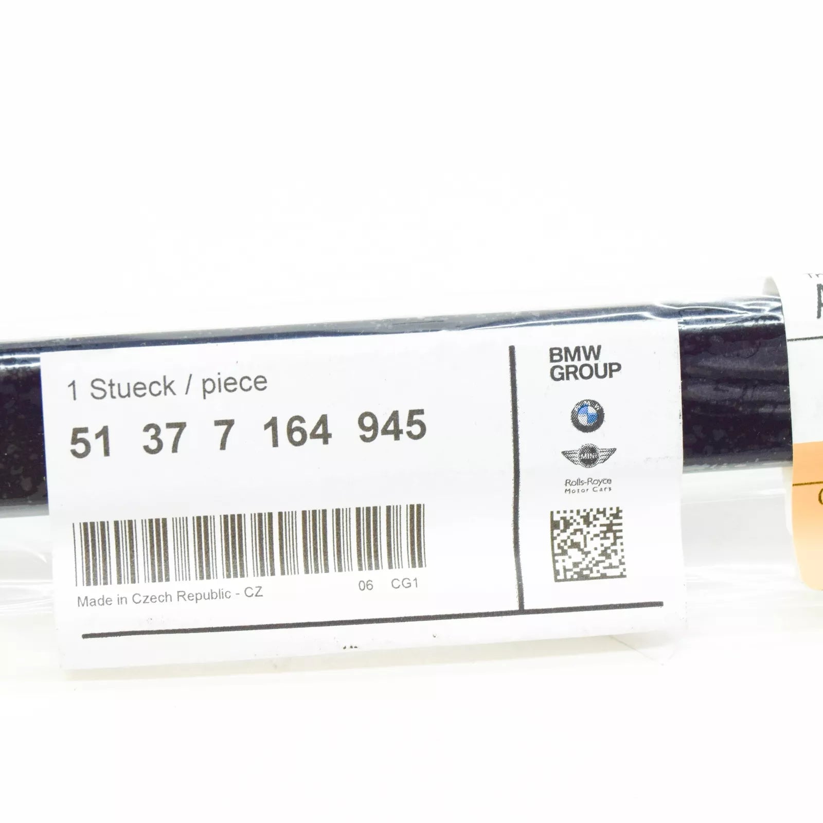 NEW BMW 1 E81 EXTERIOR B-PILLAR LEFT MOLDING TRIM 51377164945 7164945 ORIGINAL