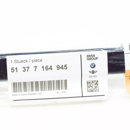 NEW BMW 1 E81 EXTERIOR B-PILLAR LEFT MOLDING TRIM 51377164945 7164945 ORIGINAL