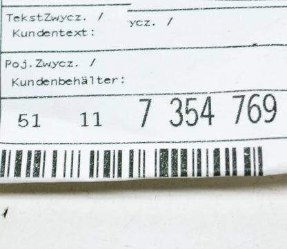 NEW BMW X1 F48 FRONT BUMPER LEFT COVER INSERT 51117354769 ORIGINAL