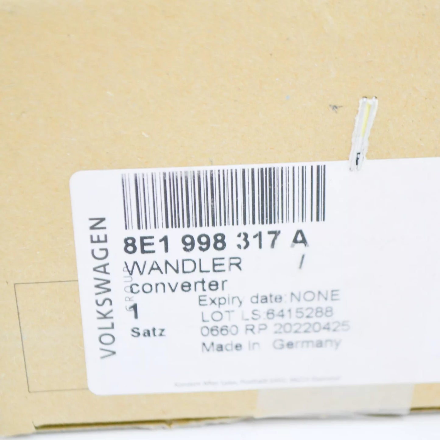 NEW AUDI A4 B8 STEERING SERVOTRONIC CONVERTER LHD 8E1998317A