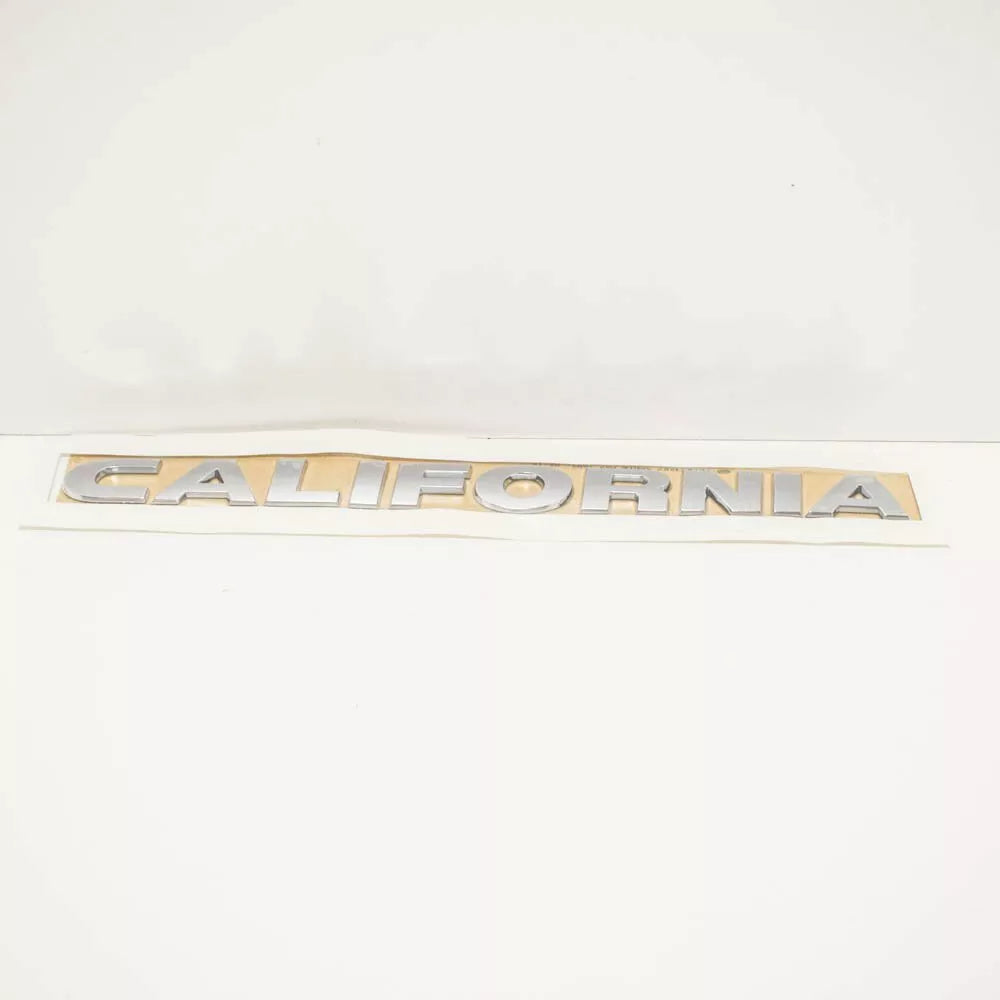 NEW VOLKSWAGEN TP T5 REAR TAILGATE EMBLEM BADGE CALIFORNIA 7E7853687 739