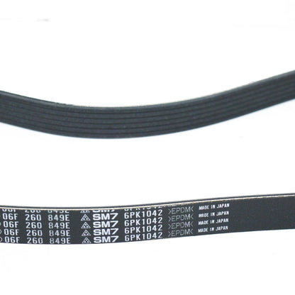 NEW AUDI A3 8P V-RIBBED BELT 06F260849E ORIGINAL