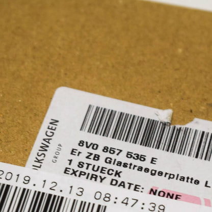 NEW AUDI A3 8V LEFT DOOR WING MIRROR GLASS 8V0857535E OEM