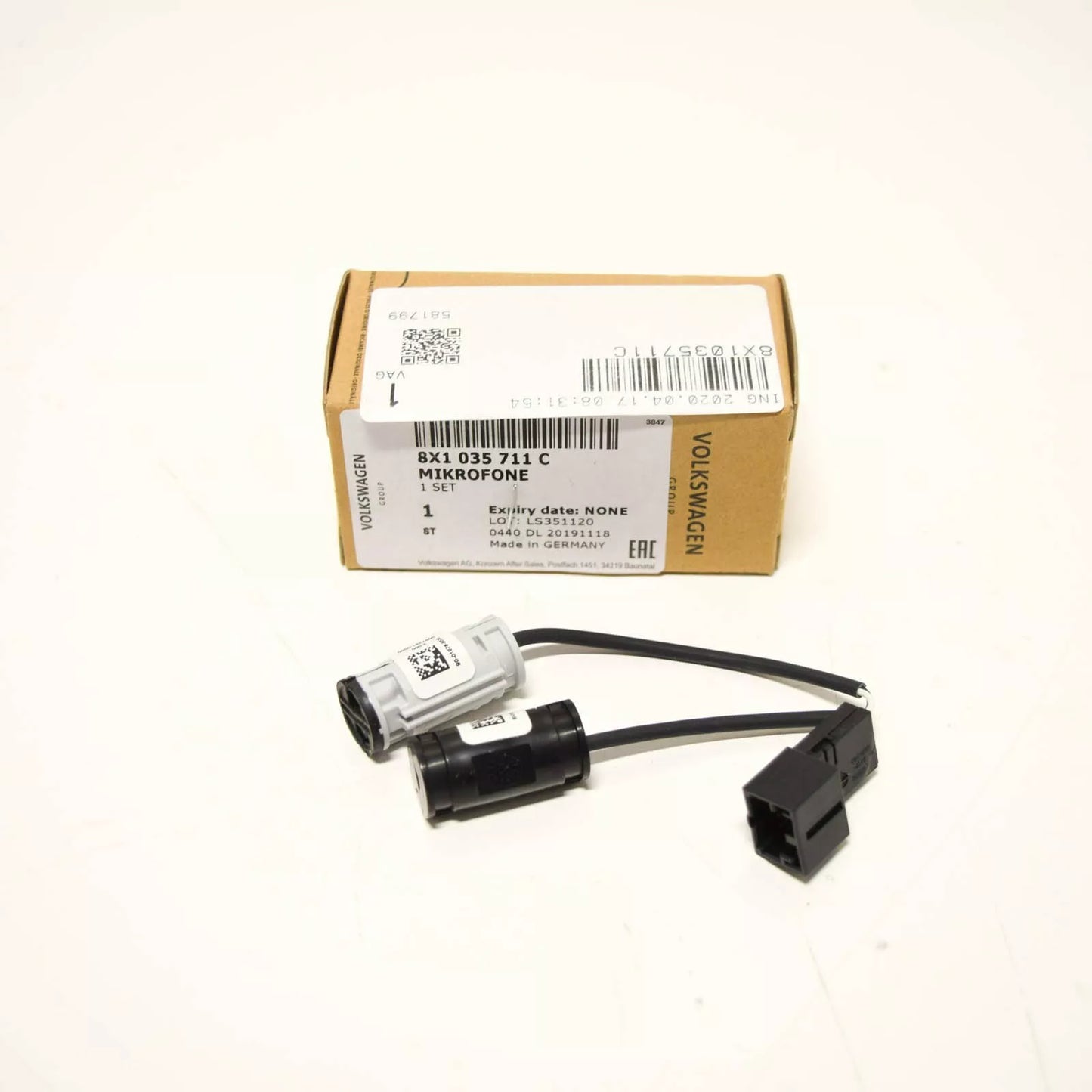 NEW AUDI A1 8X NAVIGATION MICROPHONE 8X1035711C 2015