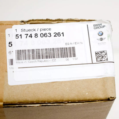 NEW BMW 5 G30 FRONT BUMPER LEFT SIDE AIR DUCT TRIM 8063261 ORIGINAL