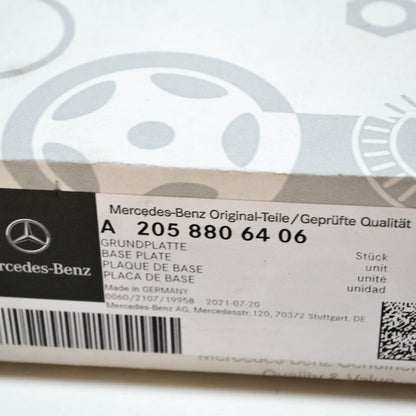 NEW MERCEDES-BENZ C W205 RADIATOR GRILLE STAR EMBLEM BASE A2058806406 ORIGINAL