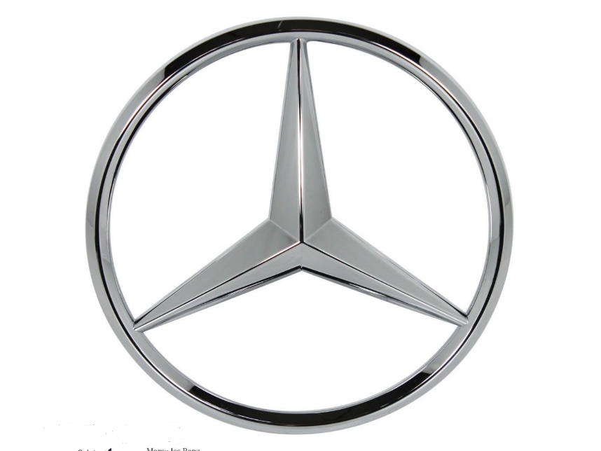 new mb a front grille chrome emblem a1688880009 original