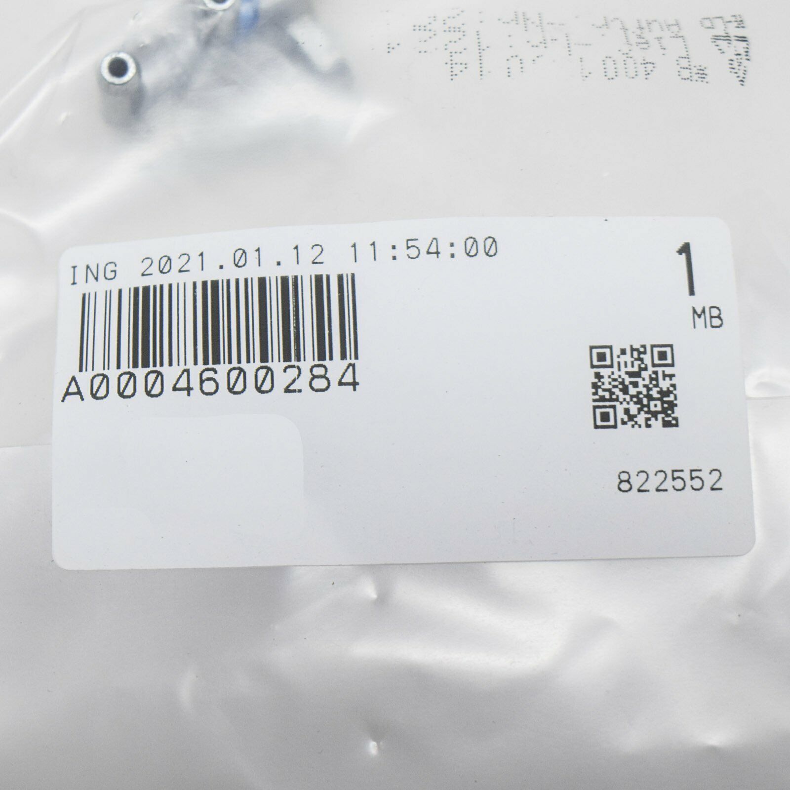 NEW MERCEDES-BENZ SALOON W123 VACUUM VALVE A0004600284 3.0 DIESEL ORIGINAL