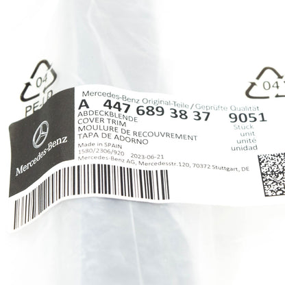 NEW MB VITO W447 INSTRUMENT PANEL DISPLAY COVER LHD A44768938379051 ORIGINAL