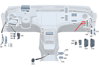 new mercedes-benz gle w167 intelligent drive control unit a2139009033 original