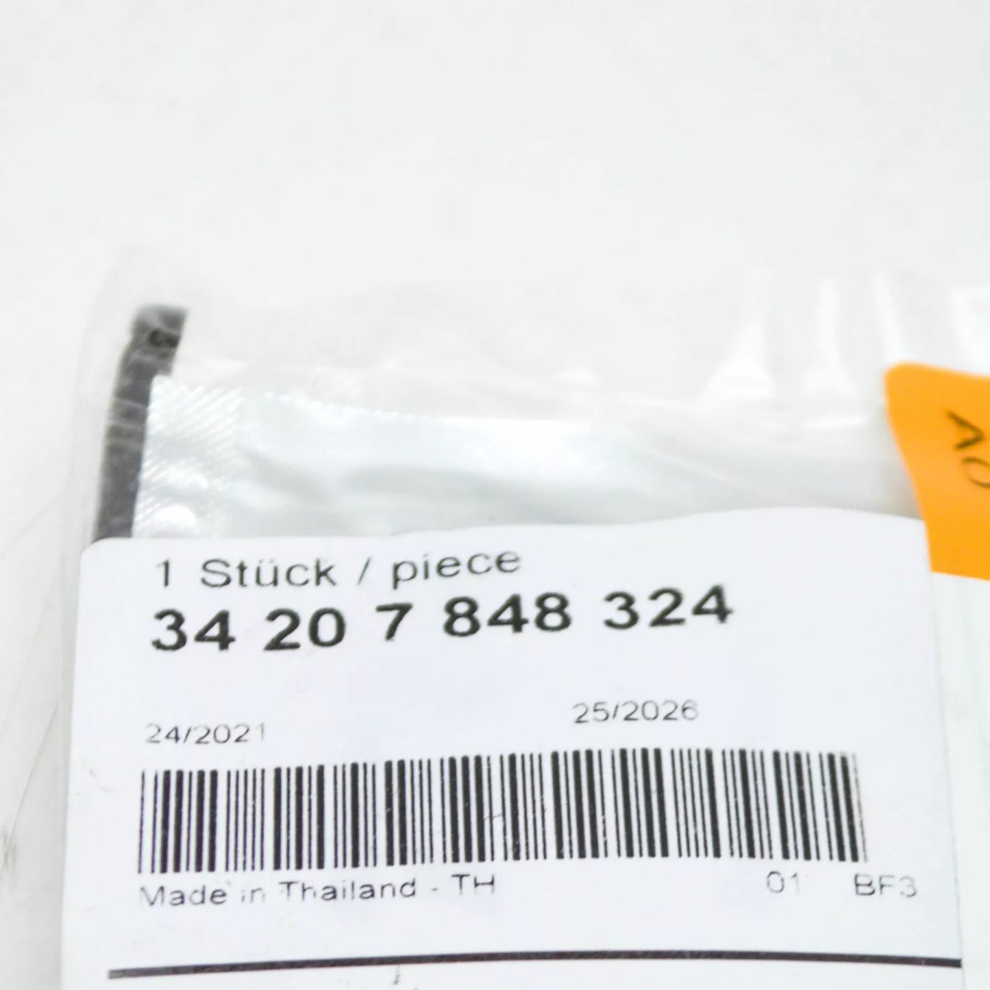 NEW BMW 1 F40 FRONT BRAKE REPAIR KIT BELLOWS 34207848324 7848324 ORIGINAL