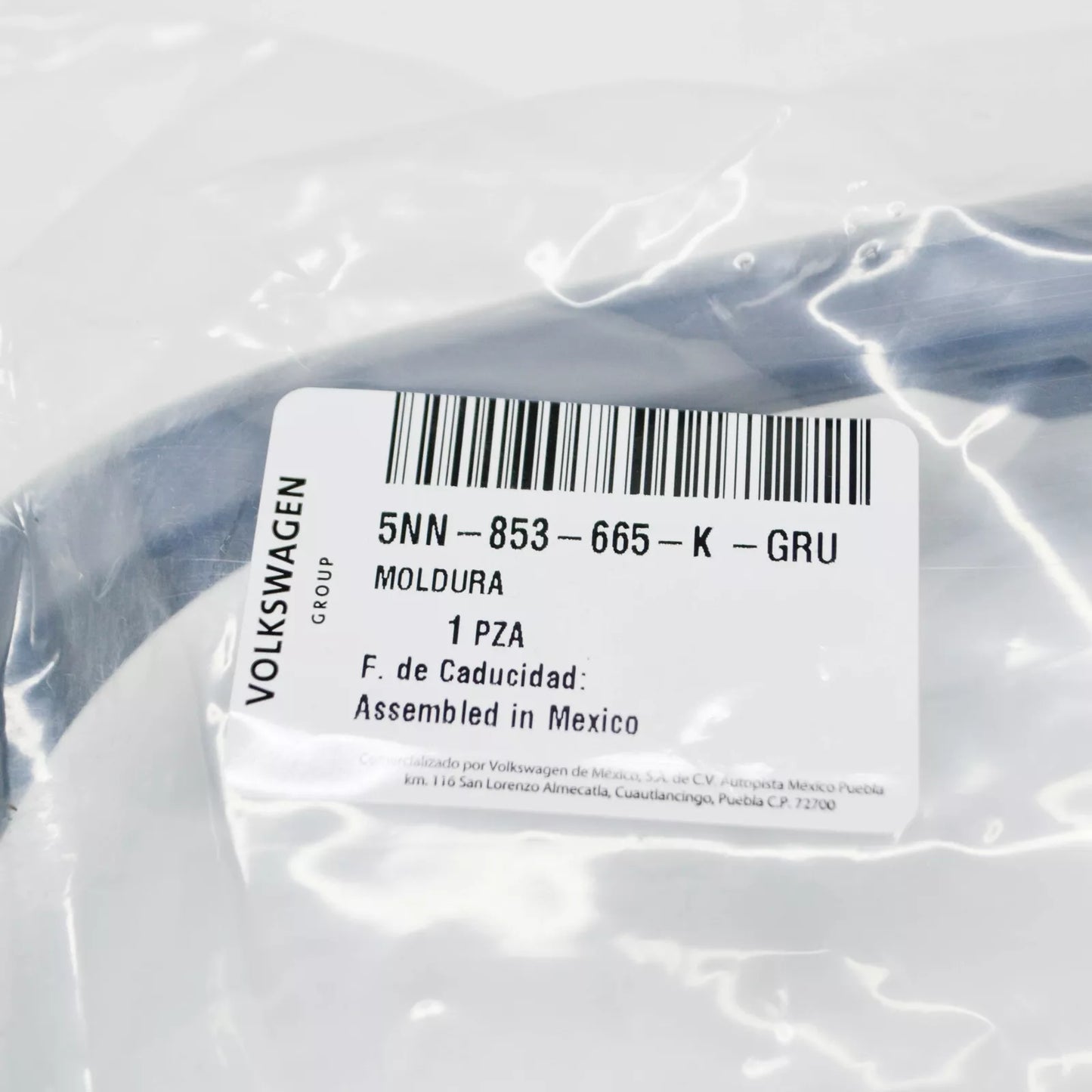 NEW VOLKSWAGEN TIGUAN AD ALLSPACE FRONT LEFT FOG LAMP TRIM 5NN853665KGRU