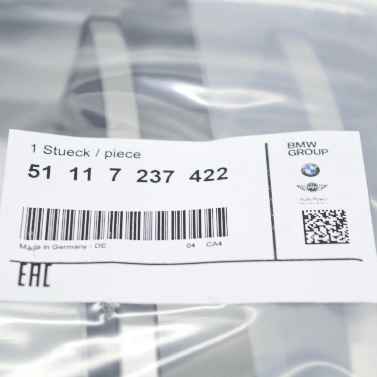 NEW BMW X3 F25 FRONT RADIATOR RIGHT GRILLE CHROME 51117237422 7237422 ORIGINAL