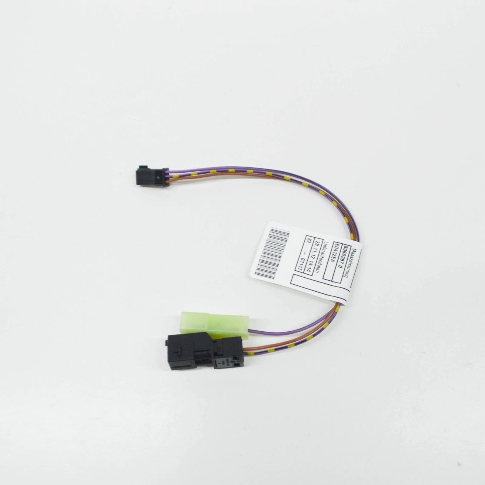 NEW BMW 3 E36 GLOVE BOX LIGHT ADAPTER LEAD 61128366287 8366287 ORIGINAL