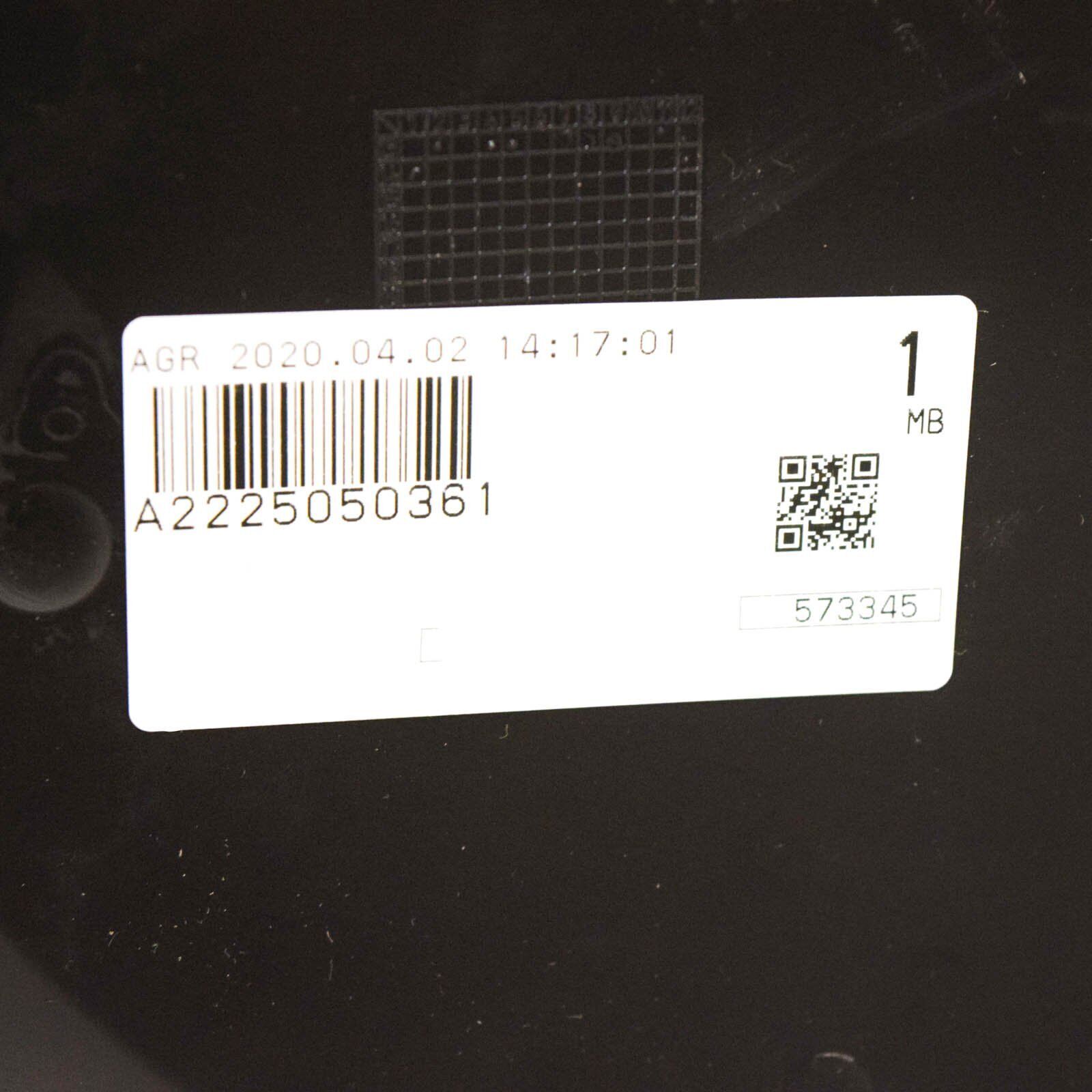 NEW MERCEDES-BENZ S-CLASS W222 AIR DUCT A2225050361 ORIGINAL