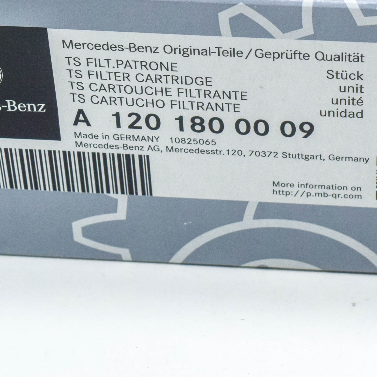 NEW MERCEDES-BENZ S W140 ENGINE OIL FILTER A1201800009 ORIGINAL