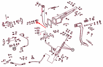 NEW MERCEDES-BENZ /8 W115 STOP LIGHT SWITCH A0005453509 ORIGINAL