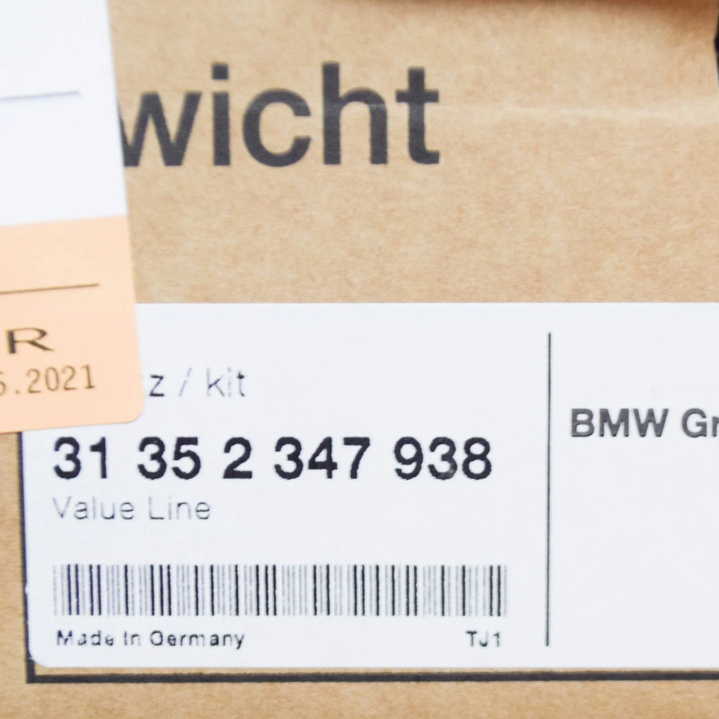 NEW BMW E60 SWAY ANTI-ROLL BAR RUBBER MOUNT REPAIR KIT 2347938 31352347938