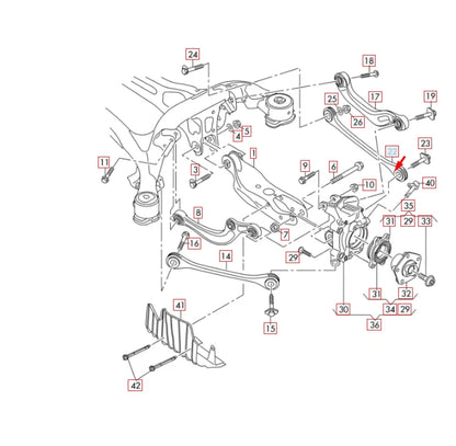 NEW AUDI Q7 4M REAR RIGHT WISHBONE 4M0501530Q 2016