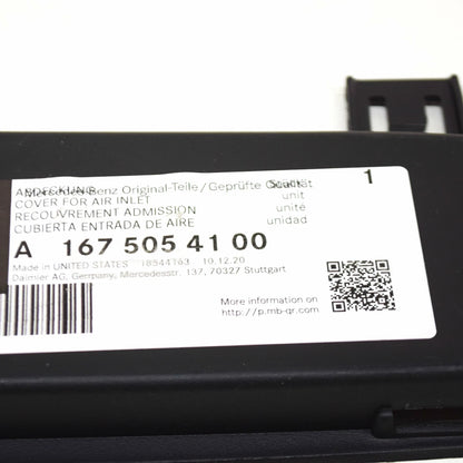 NEW MERCEDES-BENZ GLE W167 LEFT AIR INLET COVER A1675054100 ORIGINAL