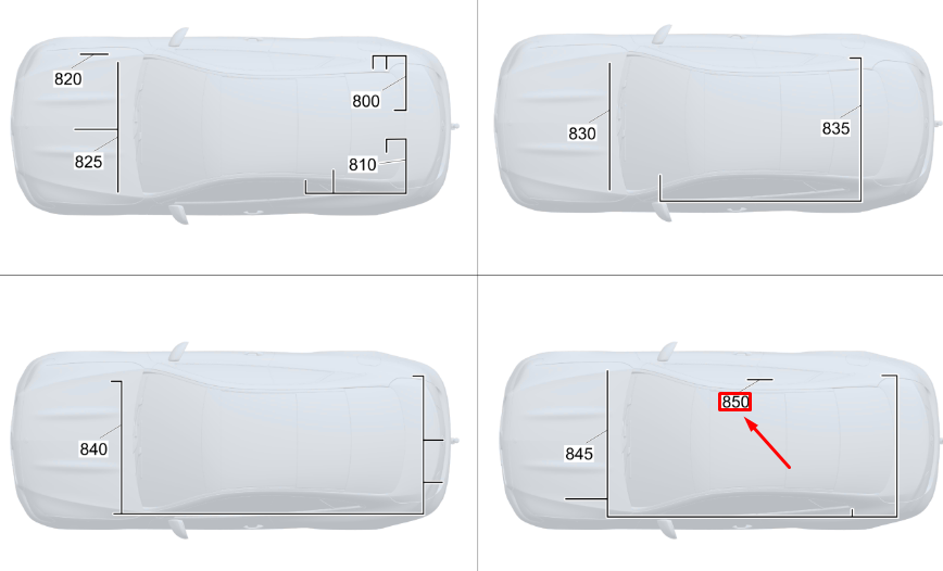 new mercedes-benz gle w167 left wiring harness a1675409403 original