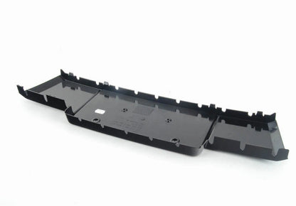 NEW AUDI Q5 FRONT GRILL NUMBER PLATE FILLER DELETE BLACK 8R0807285ET94