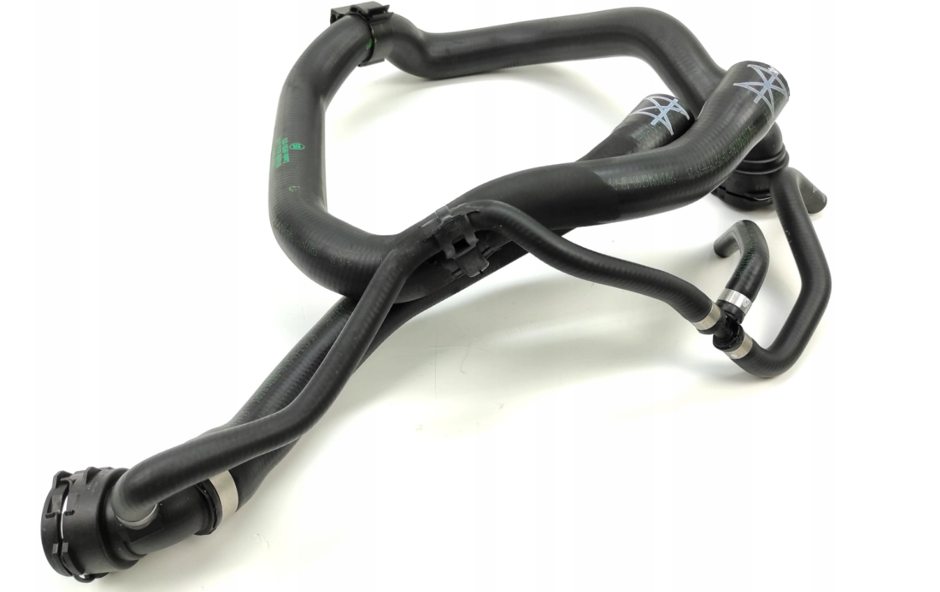 new volkswagen polo mk6 aw coolant hose 2q0121049ad original