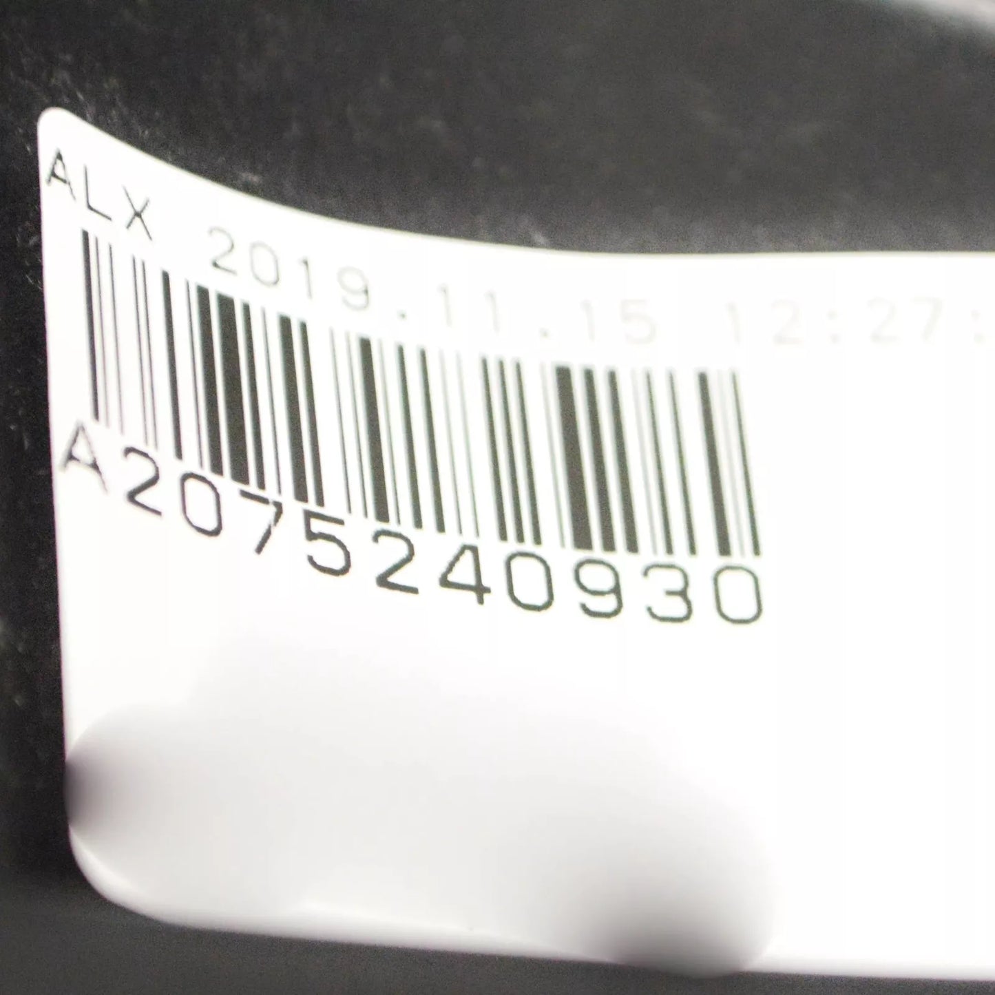 NEW MERCEDES-BENZ E-CLASS C207 FRONT DEFLECTOR A2075240930 2014 ORIGINAL