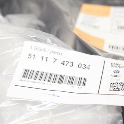 NEW BMW X7 G07 FRONT BUMPER RIGHT SIDE OPEN GRILLE 51117473034 ORIGINAL