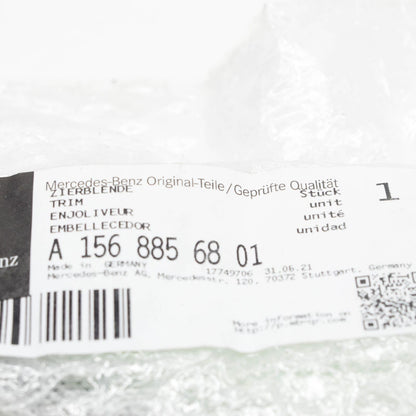 NEW MERCEDES-BENZ GLA X156 REAR BUMPER RIGHT LOWER MOLDING A1568856801 ORIGINAL