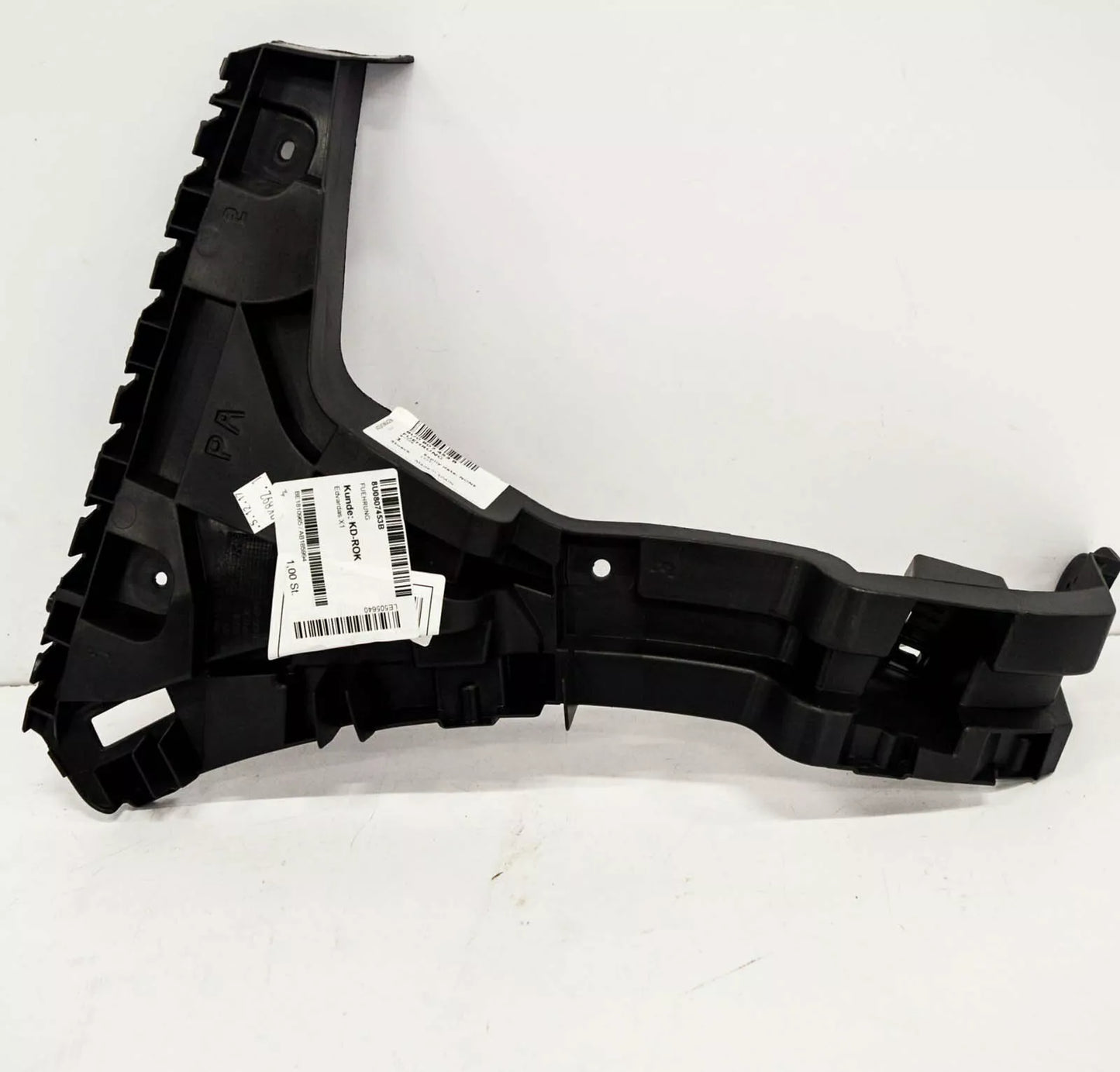 NEW AUDI Q3 8U REAR BUMPER LEFT SIDE BRACKET 8U0807453B ORIGINAL