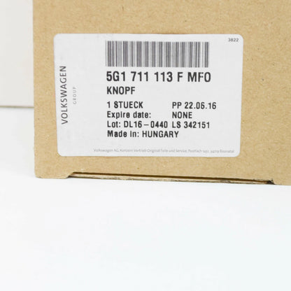 NEW VOLKSWAGEN GOLF MK7 GEAR SHIFT STICK KNOB GAITER LHD 5G1711113FMFO ORIGINAL