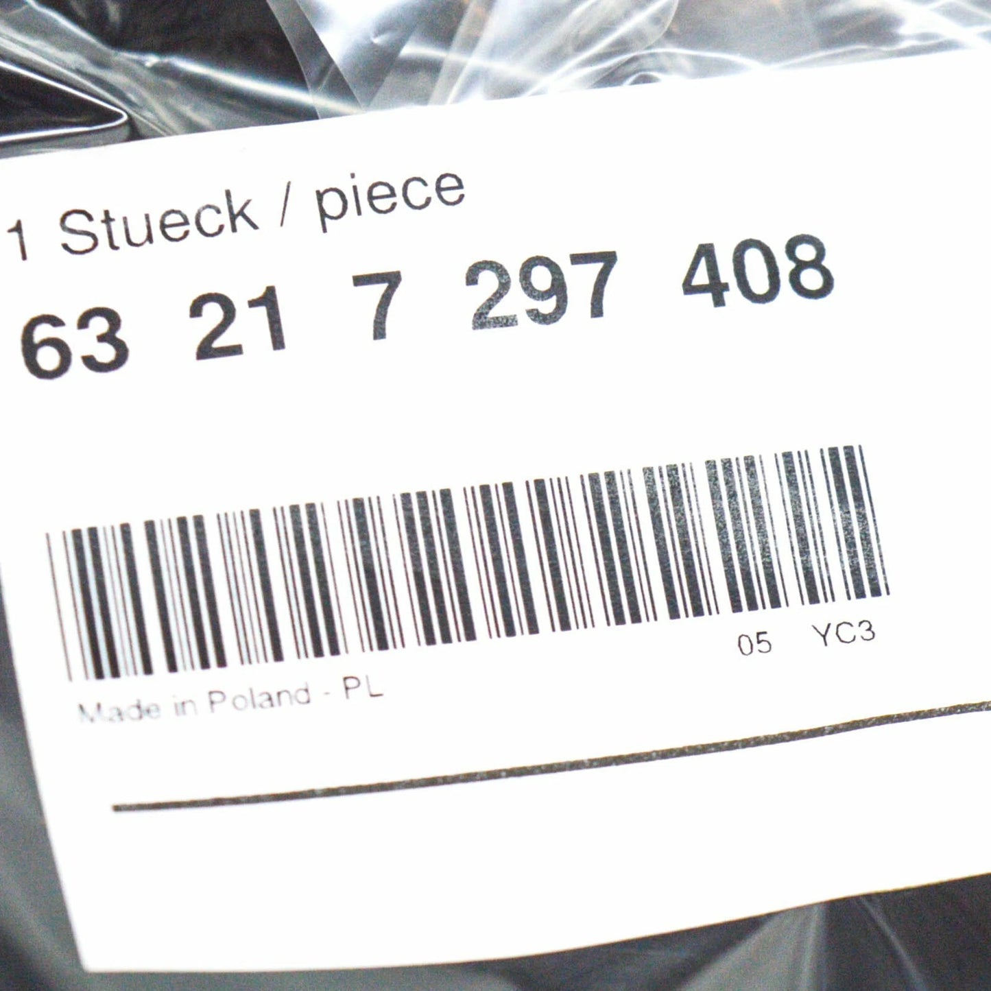 NEW BMW 2 F45 REAR RIGHT GUTTER DRIP RAIL TRIM STRIP 63217297408 ORIGINAL