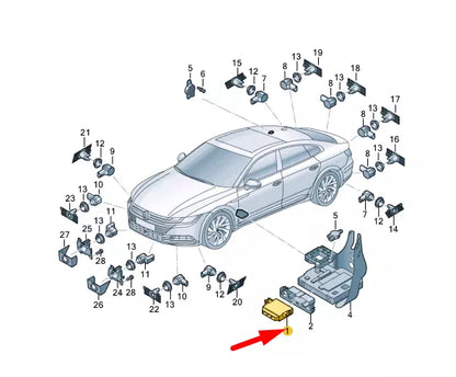 NEW VOLKSWAGEN ARTEON 3H7 PARKING AID CONTROL UNIT 5QA919294J ORIGINAL