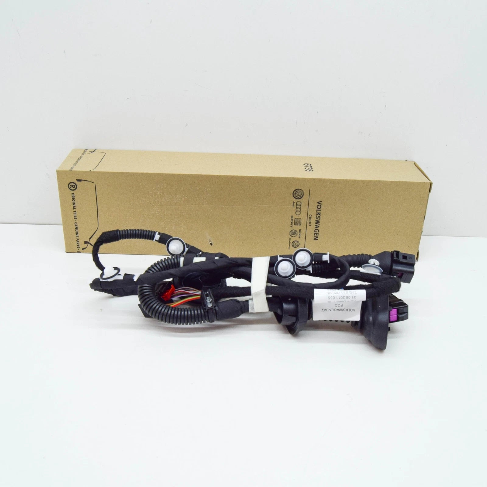 NEW AUDI A3 8P REAR DOOR WIRING SET 8P4971687T ORIGINAL